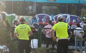 Olay, dün saat 18.00 sıralarında İstanbul Bakırköy ilçesinde bulunan Marmaray