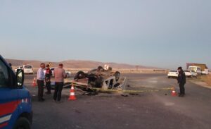 Kaza, Kayseri-Malatya Karayolu 30. kilometresinde meydana geldi. Erzurum’dan Konya’ya cenazeye