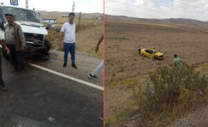 Kaza, Kapıköy yolunda meydana geldi. Sürücülerinin isimleri ve plakaları öğrenilemeyen