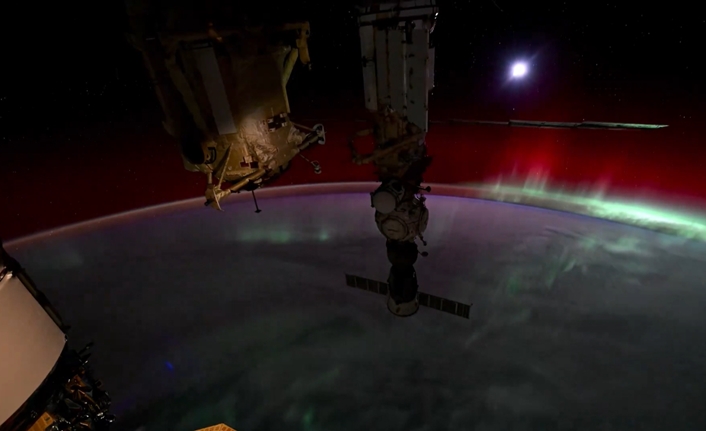 Uluslararası Uzay İstasyonu’nda (ISS) görevli astronot Matthew Dominick, sosyal medya