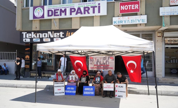 Çocuklarının terör örgütü PKK mensupları tarafından dağa kaçırıldığı iddiasıyla DEM