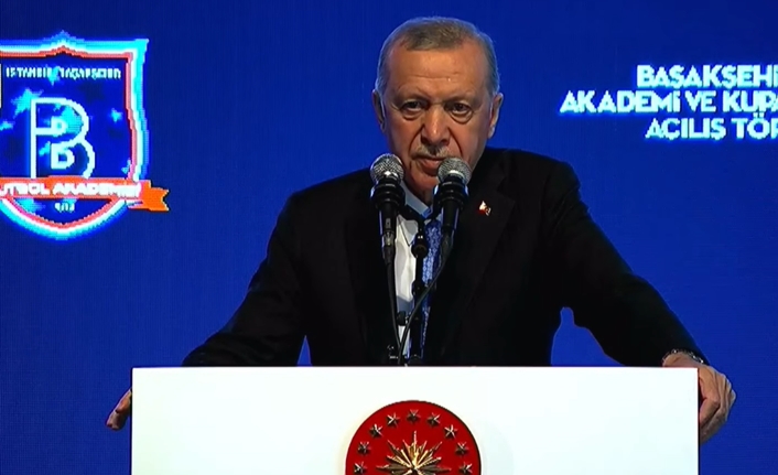 Başakşehir Futbol Kulübü’nün Futbol Akademisi ve Kupa Meydanı’nın açılışı, Cumhurbaşkanı