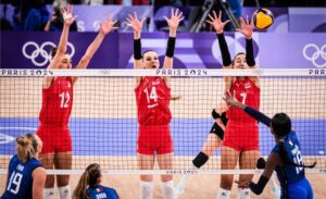 A Milli Kadın Voleybol Takımı, Paris 2024 Olimpiyat Oyunları yarı