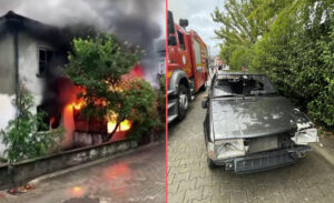 Akıllara durgunluk veren olay, dün Arifiye ilçesi Fatih Mahallesi’nde saat