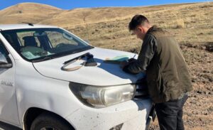 Doğa Koruma Milli Parklar (DKPM) 14. Van Bölge Müdürlüğü ekipleri