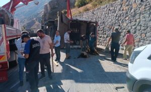 Bugün saat 15.10 sıralarında Deliklitaş mevkiinde meydana gelen kazada, 52