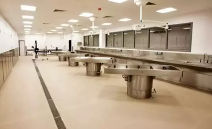 Bir çiftin, morgun soğutma odasında cinsel ilişkiye girerken filme alınması,