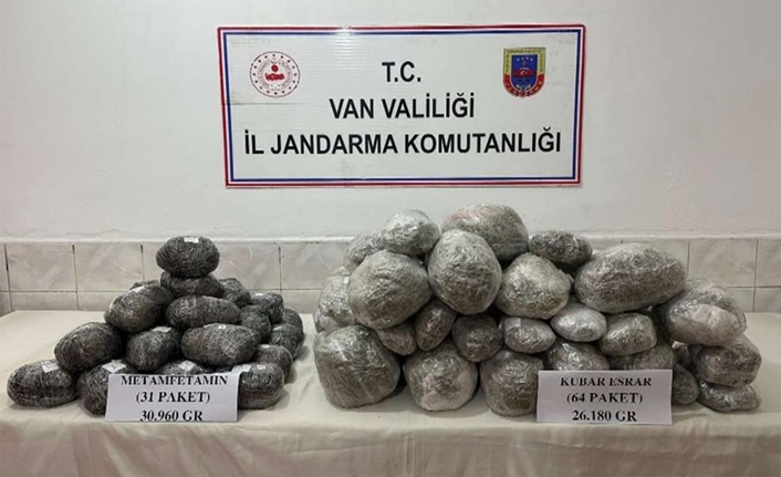 Van Valiliğinden yapılan açıklamada, İl Jandarma Komutanlığınca “Narkotik Suçları” faaliyetlerinin