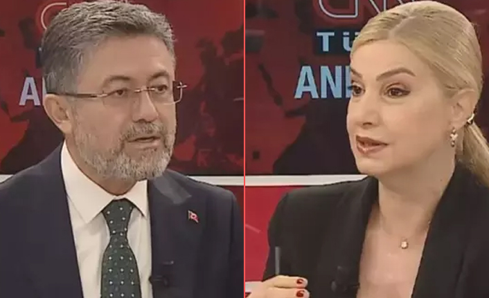 Herkesin yanıt aradığı soru Bakan Yumaklı’ya açıkça soruldu Tarım ve Orman Bakanı İbrahim Yumaklı CNN Türk ekranlarında Dicle