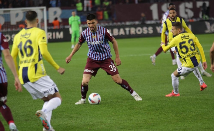 Süper Lig’in 11. haftasında Trabzonspor ile Fenerbahçe karşılaştı. Akyazı Stadı’nda