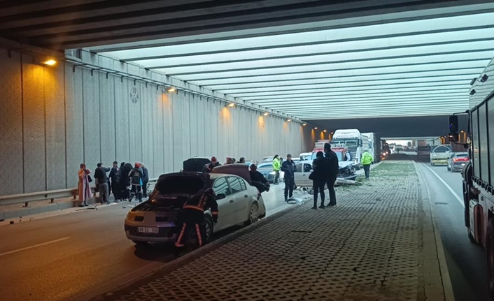 Malatya’da, saat 17.00 sıralarında Malatya-Elazığ karayolu Turgut Temelli Caddesi’ndeki alt