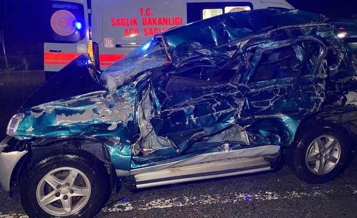 Çekmeköy Ömerli Mahallesi Şile Otoyolu’nda saat 19.30 sıralarında meydana gelen