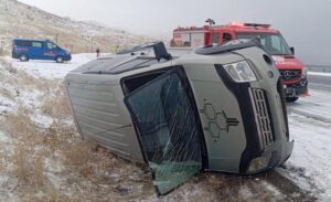 Edinilen bilgilere göre kaza, Erişen Mahallesi yakınlarında gerçekleşti. Sürücüsünün ismi