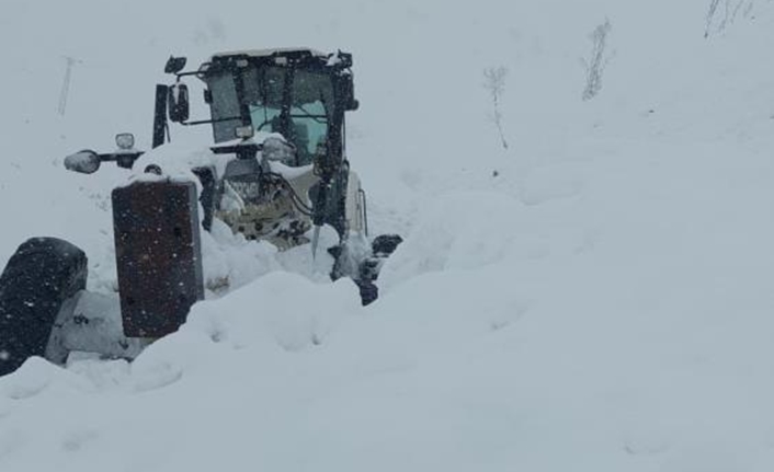 Muş’ta etkili olan yoğun kar yağışı, günlük yaşamı ve ulaşımı