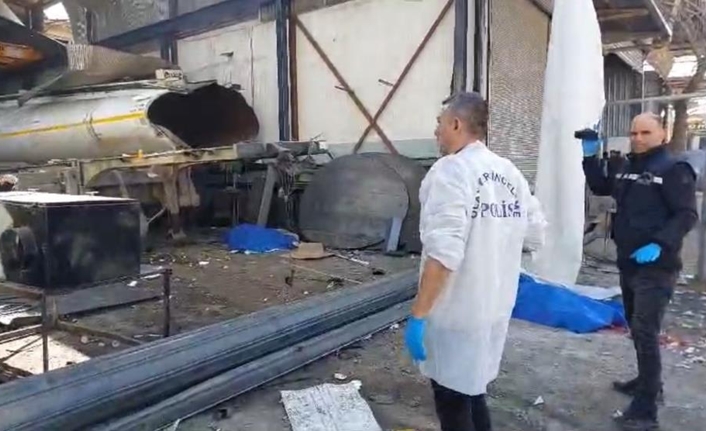 Sabah saatlerinde Nizip Sanayi Sitesi 14. Cadde’de bulunan bir tanker