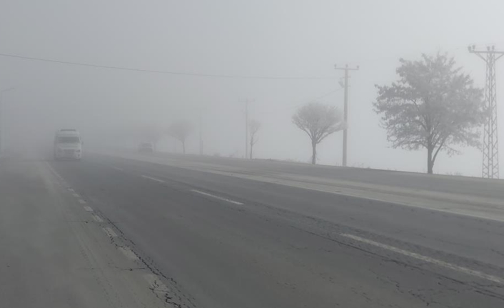 Bitlis’te etkili olan yoğun sis, sürücülere zor anlar yaşatıyor. Görüş