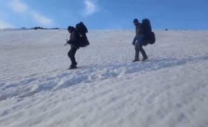 Adilcevaz ilçesinde bulunan Türkiye’nin üçüncü yüksek dağı Süphan Dağı, her