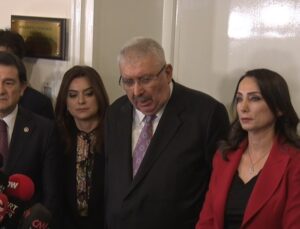 İşte ilk açıklamalar! Gözlerin çevrildiği DEM Parti ve MHP görüşmesi sona erdi