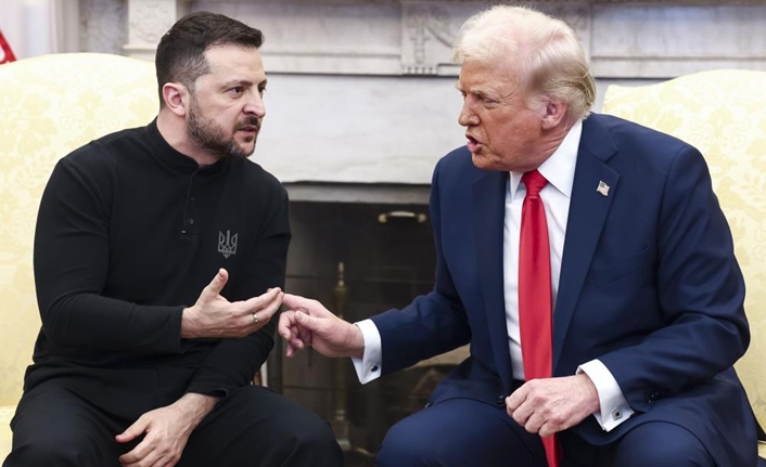 ABD Başkanı Donald Trump ve Ukrayna Devlet Başkanı Vladimir Zelenskiy,