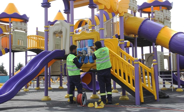 Van Büyükşehir Belediyesi, havaların ısınmasıyla birlikte vatandaşlar tarafından sıklıkla kullanılan