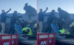 Bozdoğan ilçesinde 23 Şubat tarihinde düzenlenen deve güreşi festivalinin ardından,