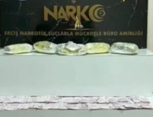 Van’da uyuşturucu operasyonu! Kilolarca ele geçirildi