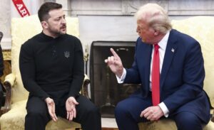 ABD Başkanı Donald Trump, Ukrayna Devlet Başkanı Volodimir Zelenski’yi bir