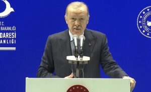 Cumhurbaşkanı Recep Tayyip Erdoğan, İstanbul Atatürk Kültür Merkezi’nde düzenlenen “Türkiye