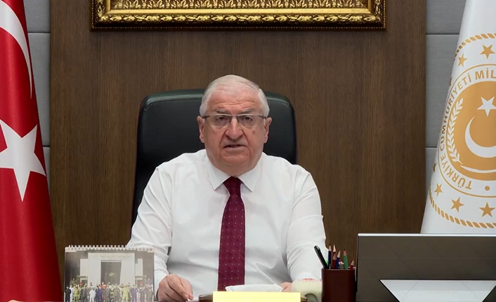 Millî Savunma Bakanı Yaşar Güler başkanlığında gerçekleştirilen video telekonferans toplantısında,