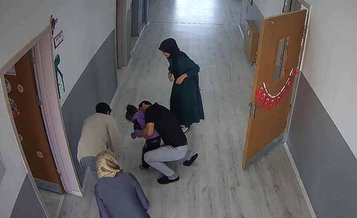 Ceylanpınar ilçesinde, Muratlı Anaokulu’nda 5 yaşındaki Irmak Karataş çantasındaki metal