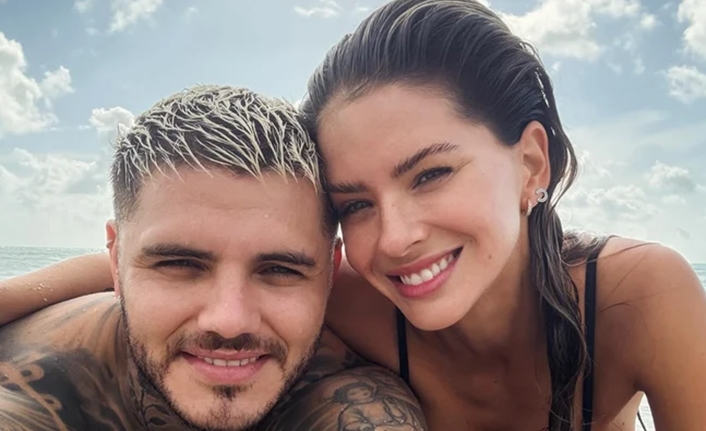 Galatasaray’ın Arjantinli yıldızı Mauro Icardi, olaylı şekilde ayrıldığı eski eşi