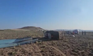 Aksaray’da turistik uçuş yapan sıcak hava balonları kaza yaptı. Ihlara