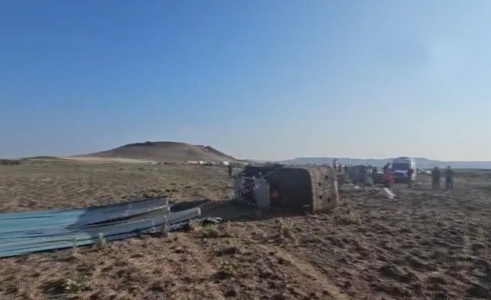 Aksaray’da turistik uçuş yapan sıcak hava balonları kaza yaptı. Ihlara