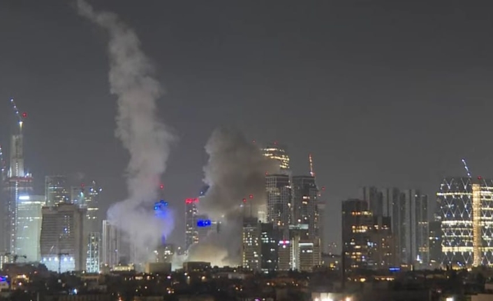 İran, İsrail’in sabah saatlerinde düzenlediği hava saldırılarına karşılık olarak İsrail’e