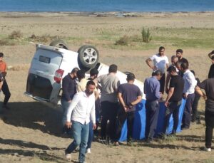 Bitlis’te yürekleri ağza getiren kaza! Otomobil takla attı, yaralılar var