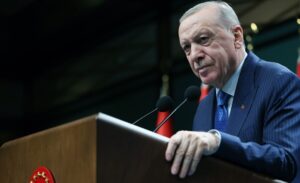 Cumhurbaşkanı Recep Tayyip Erdoğan, Cumhurbaşkanlığı Külliyesi’nde düzenlenen Kabine Toplantısı’nın ardından