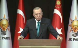 Cumhurbaşkanı ve AK Parti Genel Başkanı Recep Tayyip Erdoğan, partisinin