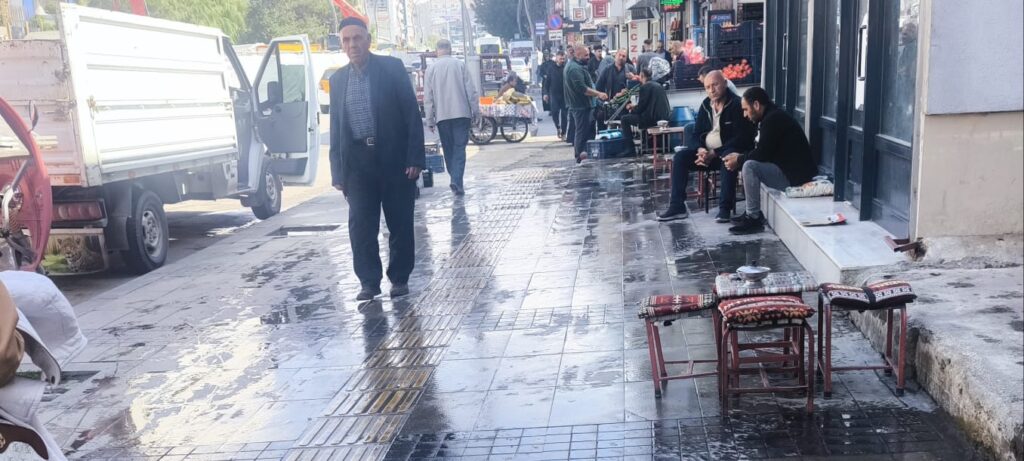 kaldırım işgali