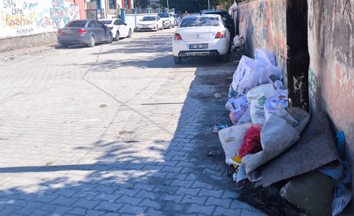 Van'ın İpekyolu ilçesinde çöp sorunu büyüyor. Okul çevrelerindeki biriken atıklar