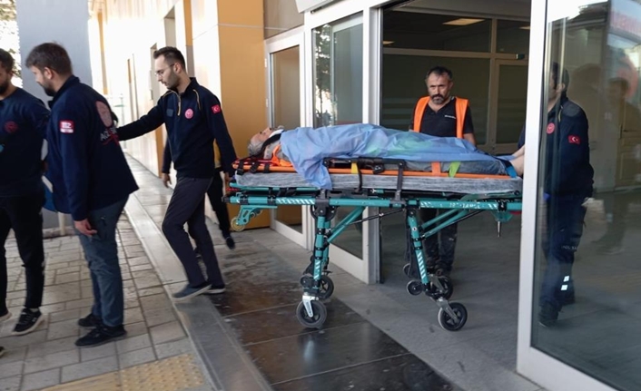 Van'da şehir hastanesi inşaatında iş kazası meydana geldi. Bir işçi